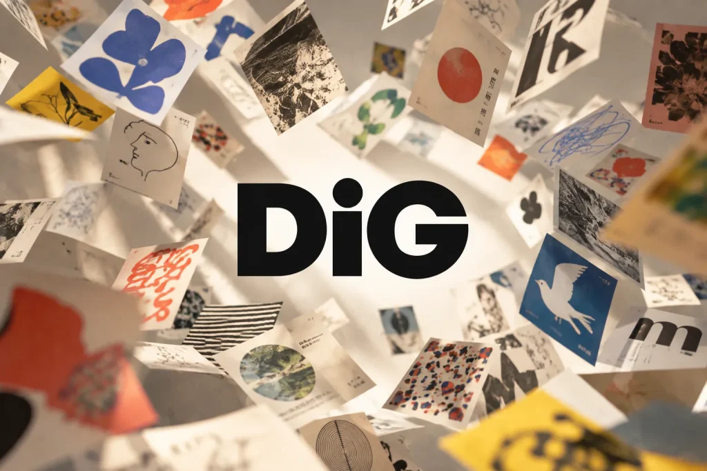 『DiG』検索する時代から、ディグる時代へ。